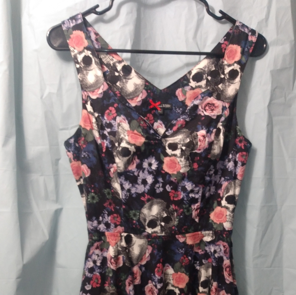 Hell Bunny skull dress